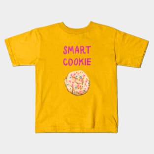 Smart Neon Sprinkle Cookie Kids T-Shirt